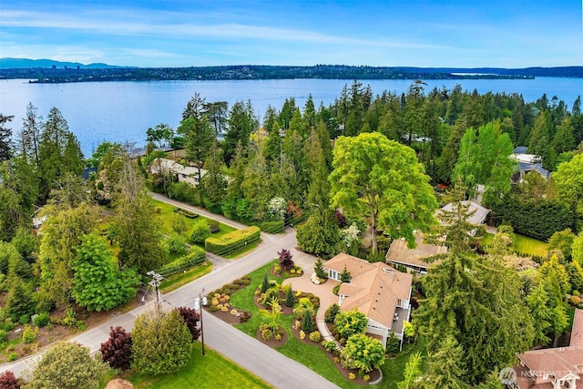 3204 Evergreen Point Rd, Medina, WA 98039 - drone / aerial view of a nearby body of water