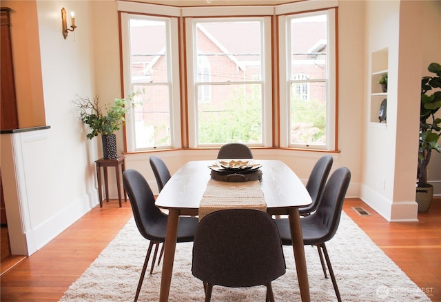 123 24th Ave, Seattle, WA 98122 - dining space featuring light wood-style flooring and baseboards