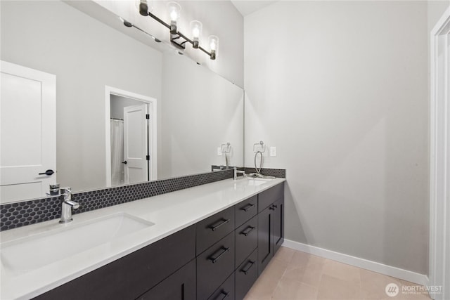 1086 Collier Pl SW, Issaquah, WA 98027 - bathroom with baseboards and double vanity