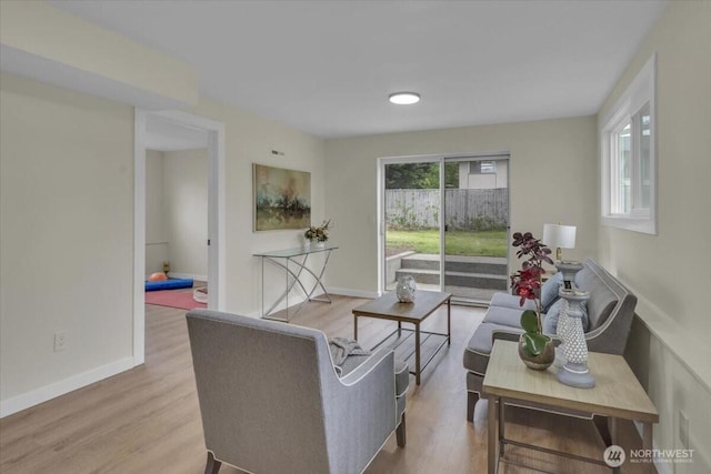 1246 SW 148th St, Burien, WA 98166 - living area with wood finished floors and baseboards