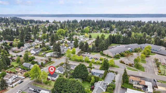 1246 SW 148th St, Burien, WA 98166 - aerial view of property's location featuring nearby suburban area and a nearby body of water
