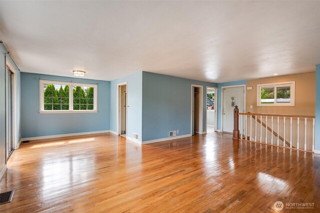414 W Wyandotte Ave, Shelton, WA 98584 - spare room featuring wood finished floors and baseboards