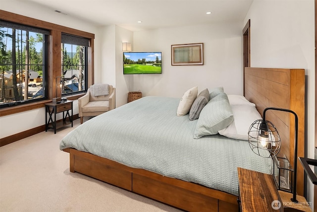 350 Kings Ct, Cle Elum, WA 98922 - carpeted bedroom with recessed lighting and baseboards