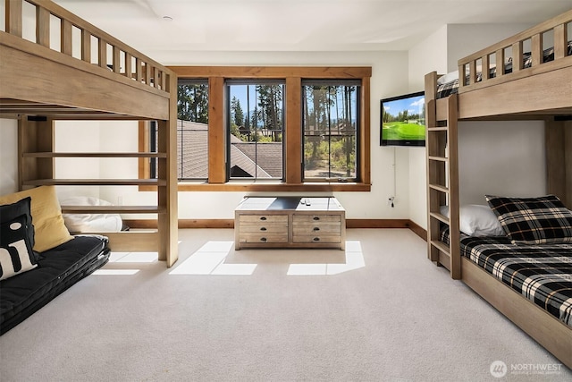 350 Kings Ct, Cle Elum, WA 98922 - carpeted living room with baseboards