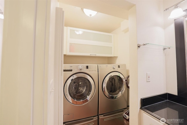 18621 Blueberry Ln Unit B206, Monroe, WA 98272 - clothes washing area with washing machine and clothes dryer