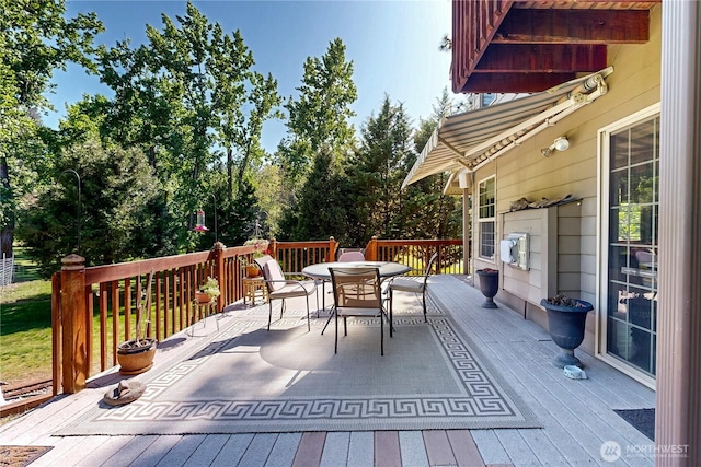 18 Blue Creek Rd, Walla Walla, WA 99362 - deck featuring outdoor dining space