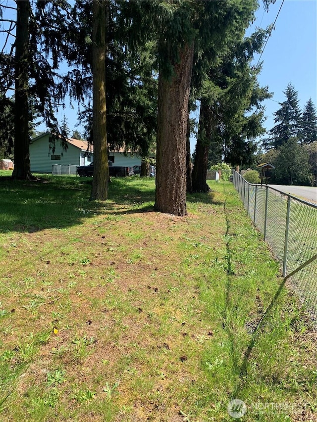 111 3rd St, Port Hadlock, WA 98339 - view of yard with fence