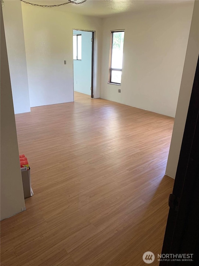 111 3rd St, Port Hadlock, WA 98339 - empty room with light wood-type flooring