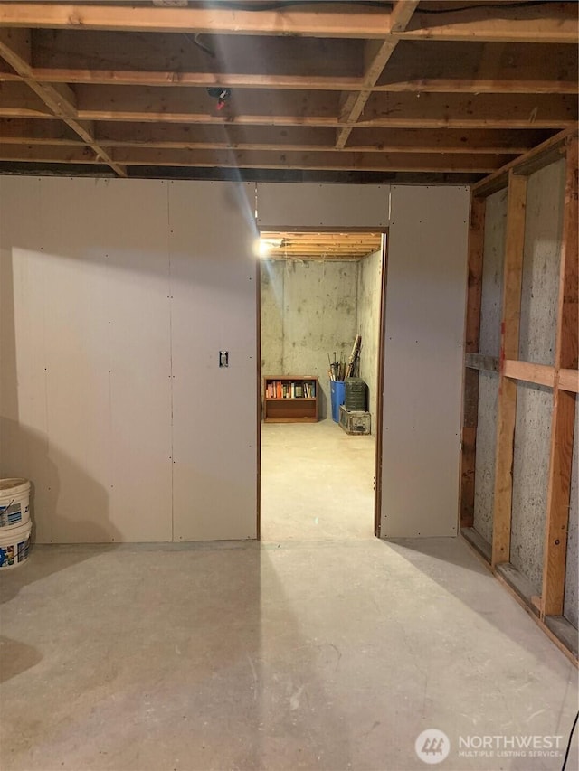 111 3rd St, Port Hadlock, WA 98339 - view of unfinished below grade area