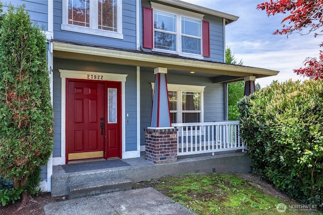 27922 146th Ave SE, Kent, WA 98042 - doorway to property with a porch