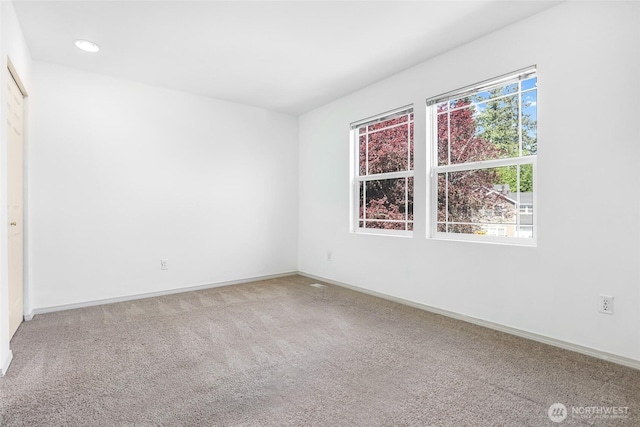 27922 146th Ave SE, Kent, WA 98042 - empty room with carpet flooring, baseboards, and recessed lighting