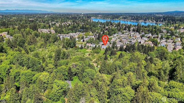 27922 146th Ave SE, Kent, WA 98042 - aerial view of property's location with a forest and a nearby body of water