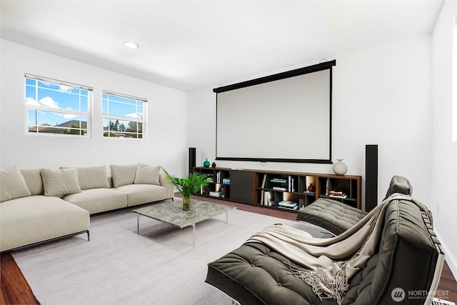 27922 146th Ave SE, Kent, WA 98042 - cinema with wood finished floors and recessed lighting