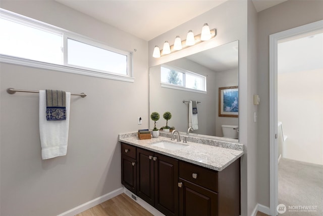 9619 Windswept Ln NW, Silverdale, WA 98383 - bathroom featuring vanity and toilet