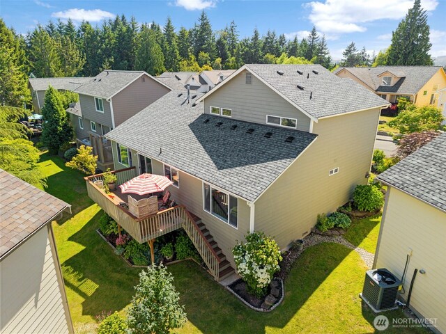 9619 Windswept Ln NW, Silverdale, WA 98383 - aerial view of residential area