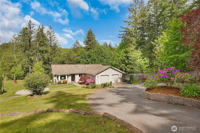 1120 Maple Valley Rd SW, Olympia, WA 98512 - ranch-style home featuring asphalt driveway and a garage