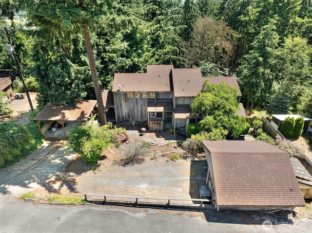 6612 4th St E, Tacoma, WA 98424 - aerial view of property's location