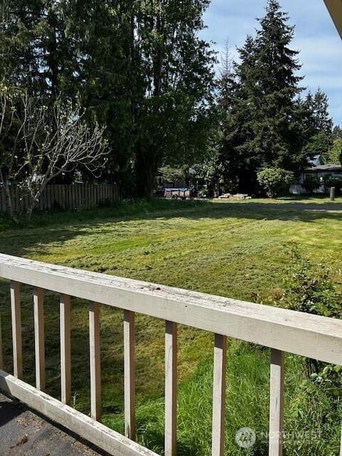 view of yard