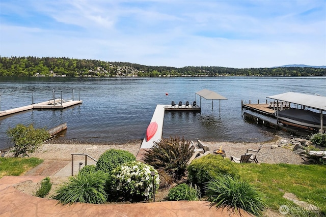 1624 Mallard Ln, Bellevue, WA 98008 - dock area with a water view