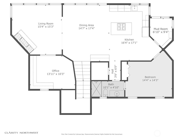 1624 Mallard Ln, Bellevue, WA 98008 - home floor plan