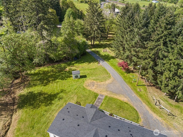 drone / aerial view