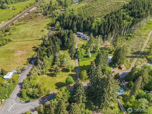 aerial overview of property's location
