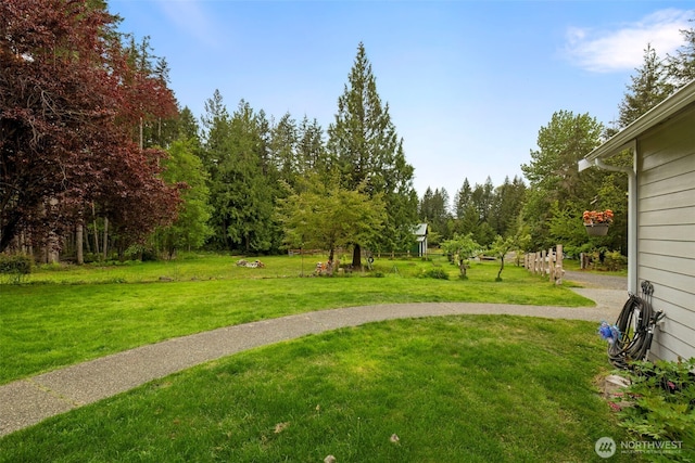 760 Lewis Rd W, Seabeck, WA 98380 - view of grassy yard