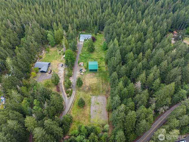 760 Lewis Rd W, Seabeck, WA 98380 - view of property location featuring a forest