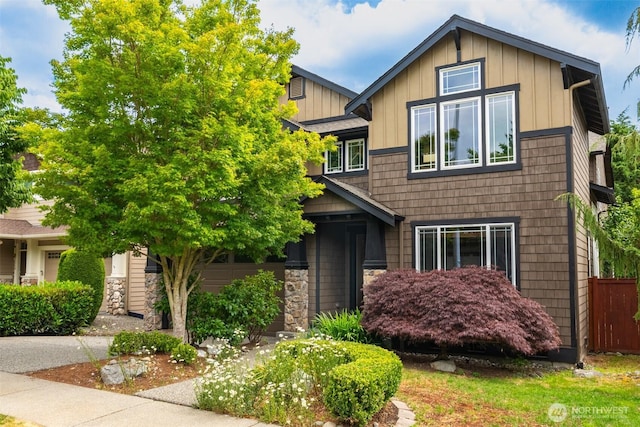 15927 35th Dr SE, Bothell, WA 98012 - craftsman inspired home with board and batten siding