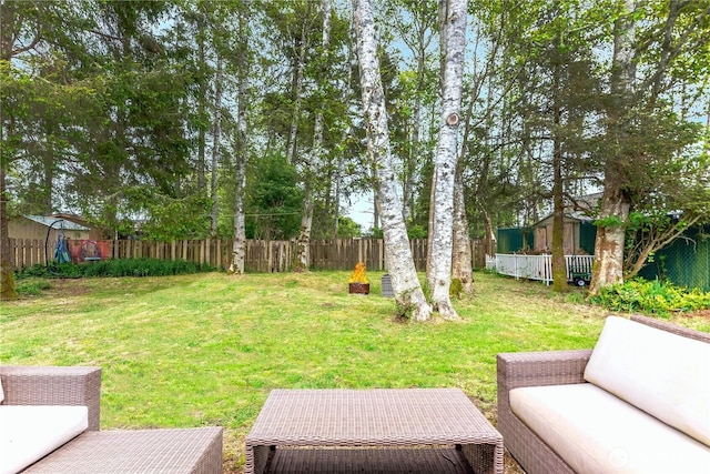 520 E Chance A La Mer NE, Ocean Shores, WA 98569 - view of yard with outdoor lounge area