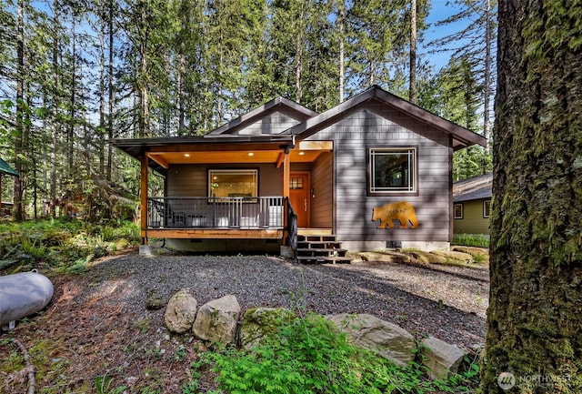 7468 Glacier Springs Dr, Deming, WA 98244 - bungalow with covered porch and crawl space