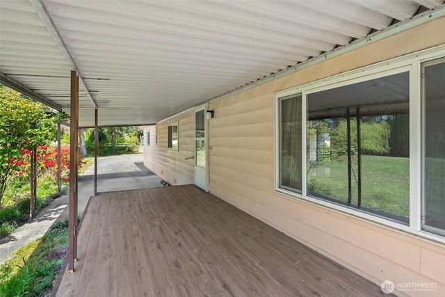 3180 Woodcock Rd, Sequim, WA 98382 - view of wooden deck