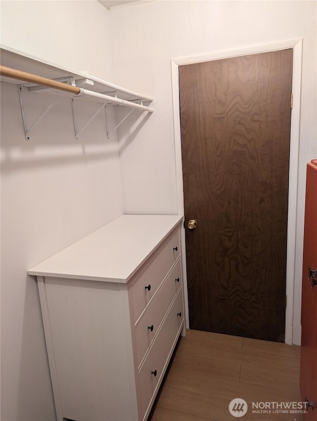 7301 NE 175th St Unit 140, Kenmore, WA 98028 - spacious closet with wood finished floors