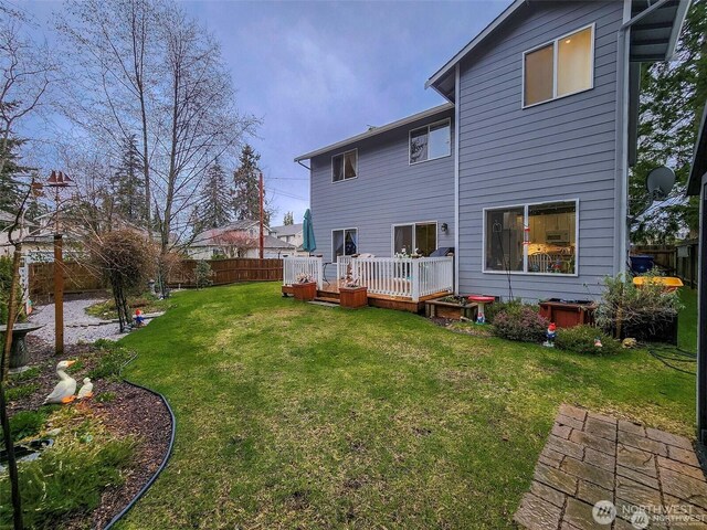 2332 130th Pl SE, Everett, WA 98208 - back of house featuring a deck
