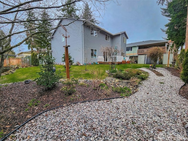 2332 130th Pl SE, Everett, WA 98208 - rear view of property with a deck, an outbuilding, and a storage unit