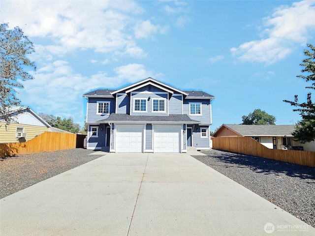 408-410 E 4th St, Warden, WA 98857 - traditional-style home featuring driveway, a garage, and fence
