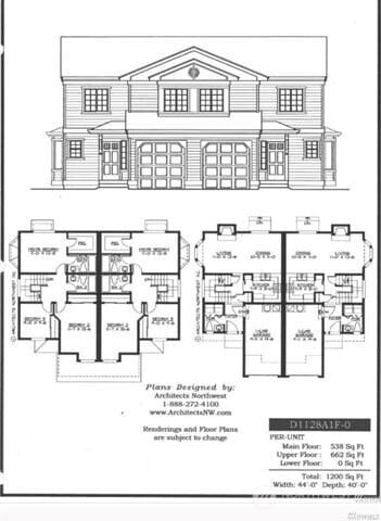 408-410 E 4th St, Warden, WA 98857 - home floor plan