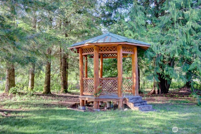 53932 Rockport Cascade Rd, Rockport, WA 98283 - view of outdoor structure with a gazebo