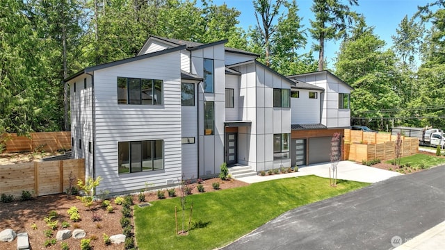 1593 213th Ct NE, Sammamish, WA 98074 - contemporary home featuring driveway and a garage
