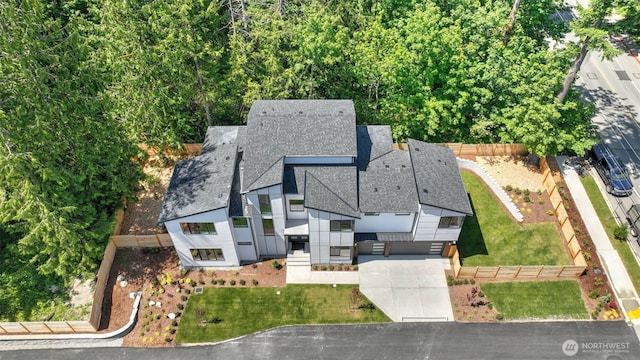 1593 213th Ct NE, Sammamish, WA 98074 - aerial view of property and surrounding area
