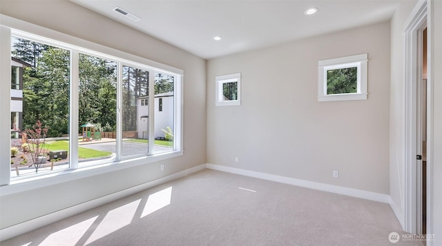 1593 213th Ct NE, Sammamish, WA 98074 - empty room featuring light carpet and recessed lighting