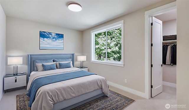 1593 213th Ct NE, Sammamish, WA 98074 - bedroom featuring baseboards and light carpet
