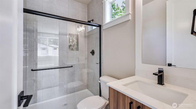 1593 213th Ct NE, Sammamish, WA 98074 - bathroom with vanity and a stall shower