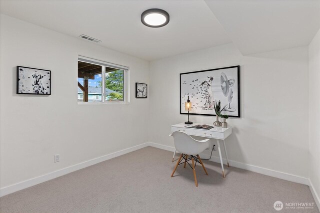 7344 125th Pl SE, Newcastle, WA 98056 - carpeted office featuring baseboards