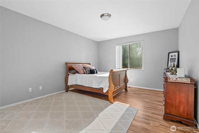 11511 SE 244th, Kent, WA 98030 - bedroom with baseboards and light wood finished floors
