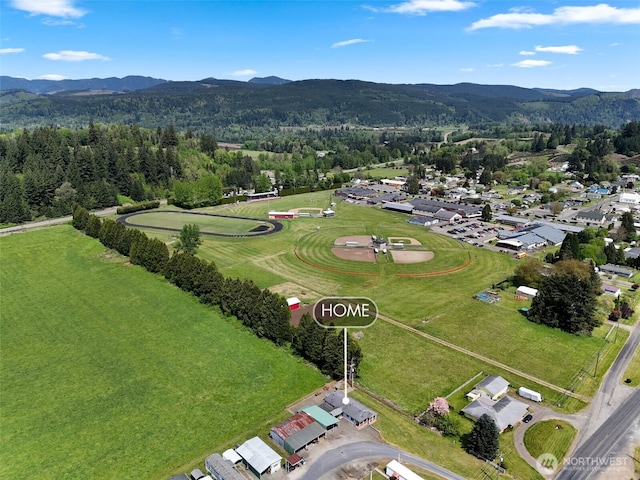 154 Mossyrock Rd W Unit 5, Mossyrock, WA 98564 - bird's eye view of mountains