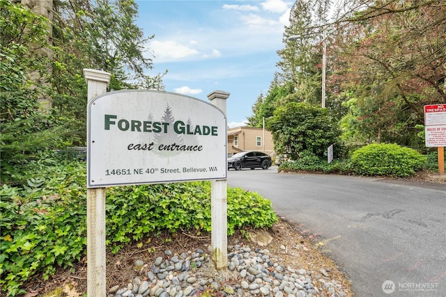14651 NE 40th St Unit C4, Bellevue, WA 98007 - view of community sign