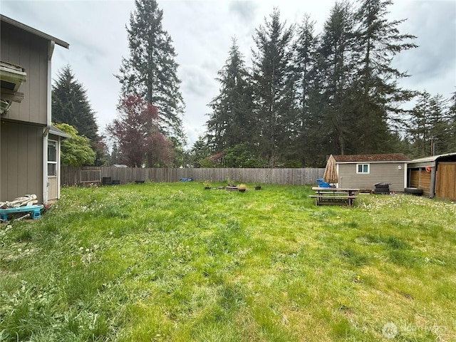 21614 82nd Avenue Ct E, Spanaway, WA 68718 - view of yard featuring an outdoor structure
