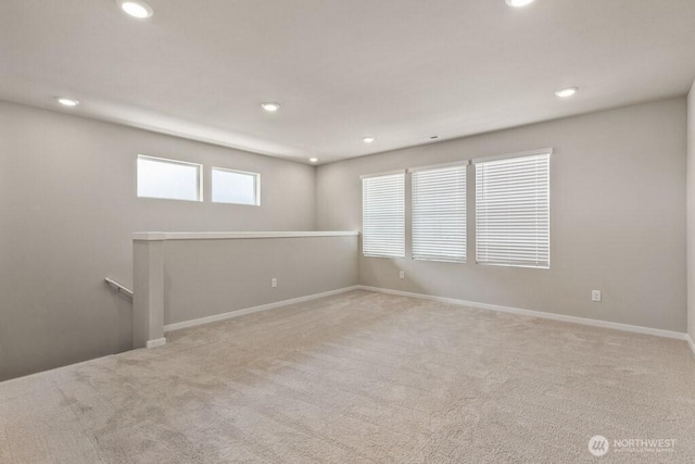 28203 74th Dr NW Unit 82, Stanwood, WA 98292 - below grade area featuring recessed lighting, carpet floors, and baseboards