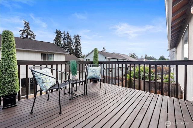 8104 207th St E, Spanaway, WA 98387 - view of wooden deck